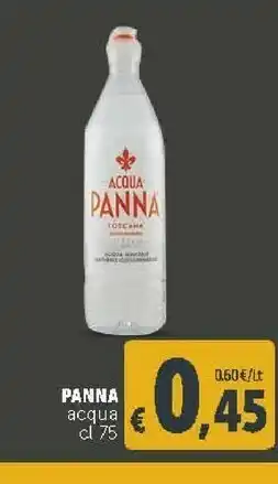 Deco Supermercati Acqua panna Acqua offerta
