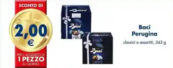 Esselunga Baci Perugina classici o assortiti, 343 g offerta