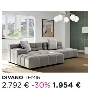 Ricci Casa DIVANO TEMIR offerta