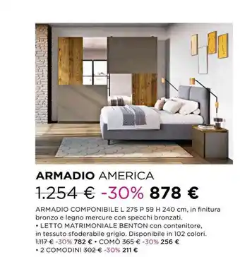 Ricci Casa ARMADIO AMERICA offerta