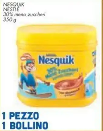 Conad City NESQUIK NESTLÉ 30% meno zuccheri 350 g offerta