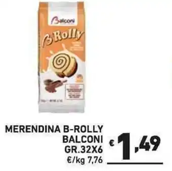 MERENDINA B-ROLLY BALCONI GR.32X6