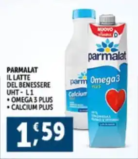 Deco Supermercati PARMALAT IL LATTE DEL BENESSERE UHT - L1 offerta
