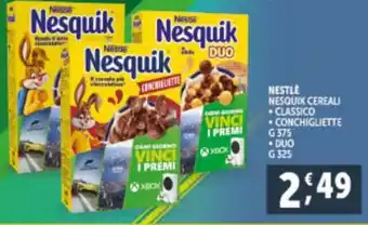 Deco Supermercati NESTLE NESQUIK CEREALI offerta