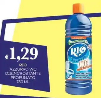 RIO AZZURRO WC DISINCROSTANTE PROFUMATO 750 ML