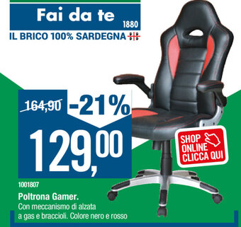 Cfadda Poltrona Gamer offerta