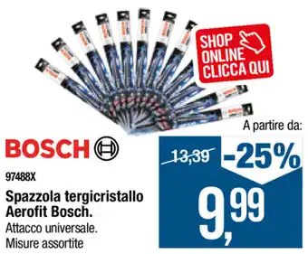 Cfadda Bosch Spazzola tergicristallo Aerofit Bosch offerta