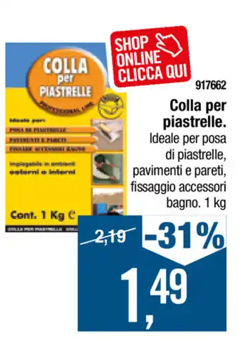 Colla per piastrelle