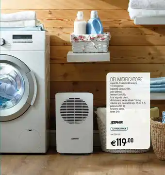 Brico OK Zephir Deumidificatore offerta