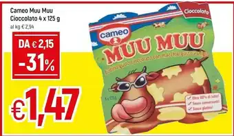 Famila Cameo Muu Muu Cioccolato 500 G(ml) offerta