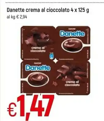 Famila Danone Danette Crema Al Cioccolato 500 G(ml) offerta