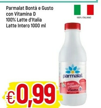Famila Parmalat Bontà E Gusto Latte Intero 1000 G(ml) offerta