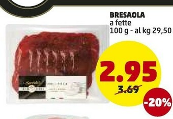 PENNY Bresaola A Fette offerta