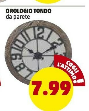 Orologio Tondo Da Parete