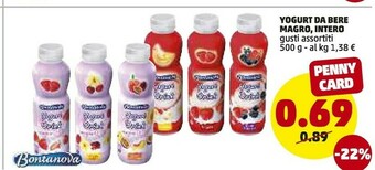 PENNY Bontanova Yogurt Drink 500 G(ml) offerta