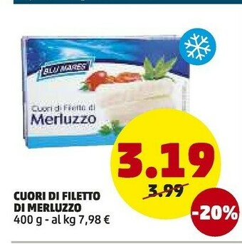 PENNY Mares Cuori Di Filetto Di Merluzzo offerta