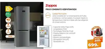 Expert Zoppas Frigo Combinato HZBF47SNH1XD0 offerta