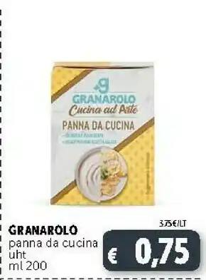 Deco Supermercati Granarolo Panna offerta