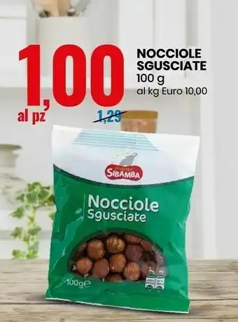 Eurospin Mister sibamba Nocciole Sgusciate offerta