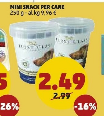 PENNY Mini Snack Per Cane offerta