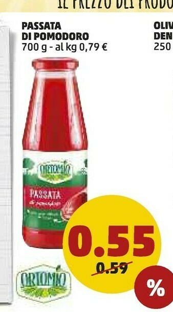 PENNY Ortomio Passata Di Pomodoro offerta