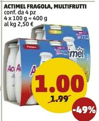 PENNY Danone Actimel+ offerta