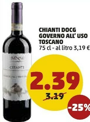 PENNY Chianti Docg Governo All'Uso Toscano offerta