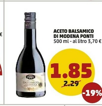 PENNY Ponti Aceto Balsamico Di Modena offerta