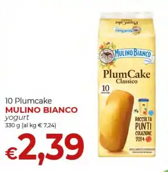 Supermercati Nonna Isa 10 Plumcake MULINO BIANCO yogurt 330 g offerta