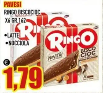 PAVESI RINGO BISCOCIOC X6 GR.162