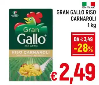 A&O GRAN GALLO RISO CARNAROLI 1 kg offerta