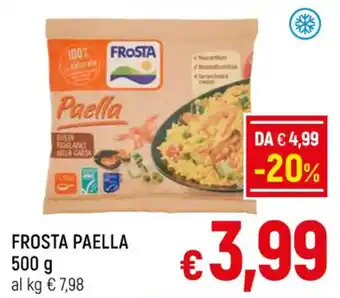 A&O FROSTA PAELLA 500 g offerta