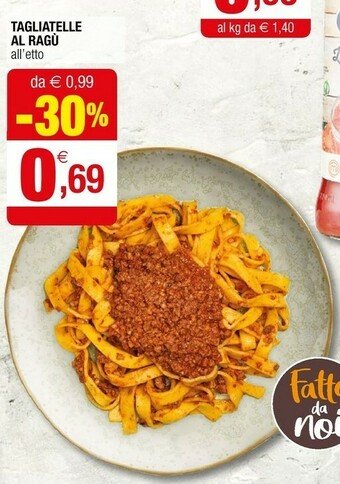 Iperal Tagliatelle Al Ragu offerta