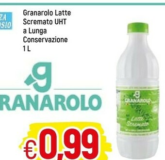 Famila Granarolo Latte UHT Parzialmente Scremato A Lunga Conservazione 1000 G(ml) offerta