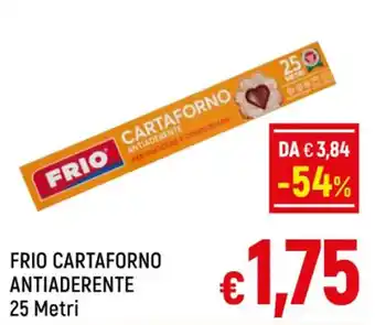 A&O FRIO CARTAFORNO ANTIADERENTE 25 Metri offerta