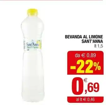 Iperal Sant'anna Bevanda Al Limone offerta