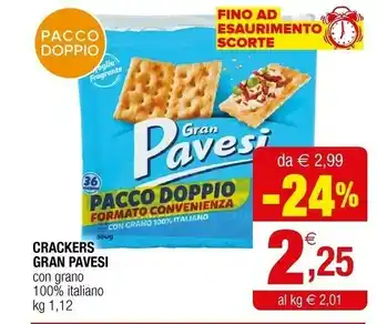 Iperal Pavesi Crackers Gran offerta