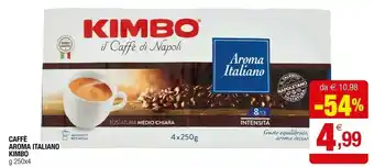 Iperal Kimbo Caffè Aroma Italiano 250 G(ml) offerta
