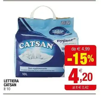 Iperal Catsan Lettiera offerta