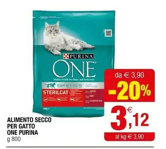 Iperal Purina Alimento Secco Per Gatto One offerta