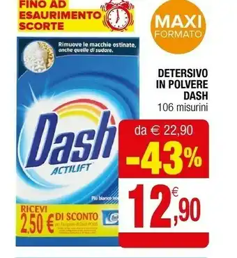 Iperal Dash Detersivo In Polvere offerta
