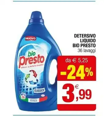 Iperal Bio Presto Detersivo Liquido offerta