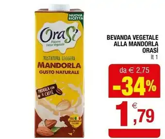 Iperal Orasi Bevanda Vegetale Alla Mandorla offerta