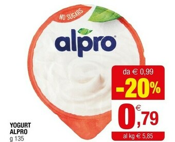 Iperal Alpro Yogurt offerta