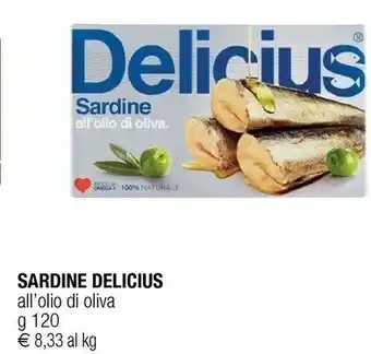 Iperal Delicius Sardine All Olio Di Oliva offerta
