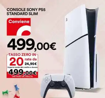 Ipercoop CONSOLE SONY PS5 STANDARD SLIM offerta