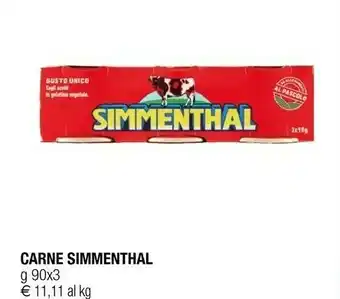 Iperal Simmenthal Carne offerta
