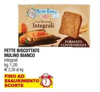 Iperal Mulino Bianco Fette Biscottate offerta