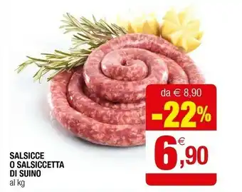 Iperal Salsiccia Di Suino offerta
