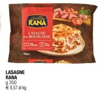 Iperal Giovanni Rana - Lasagne Alla Bolognese offerta